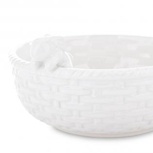 Misa z Królikiem Wielkanocnym 21cm biała 176570