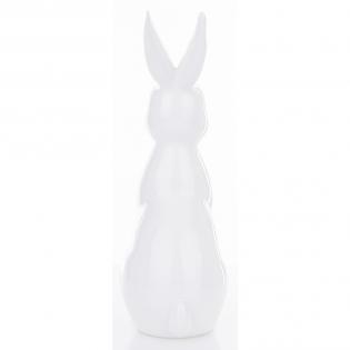Figurka wielkanocna Zając biały 33cm ceramiczny 144646
