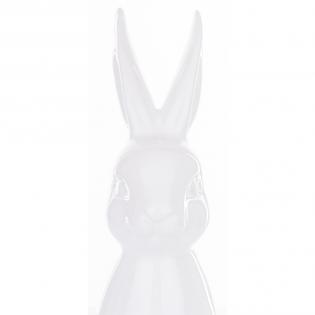 Figurka wielkanocna Zając biały 33cm ceramiczny 144646