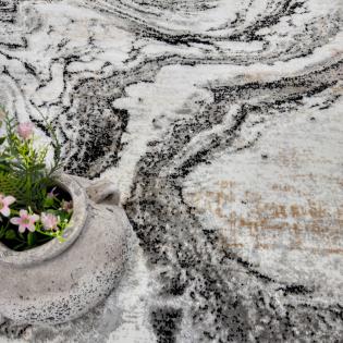 Dywan Merry 284 nowoczesny czarny