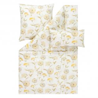 Pościel Estella Lumina 7959/710 mako satyna żółte kwiaty