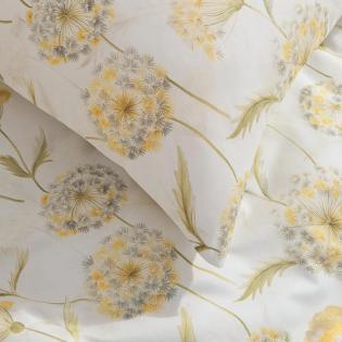 Pościel Estella Lumina 7959/710 mako satyna żółte kwiaty