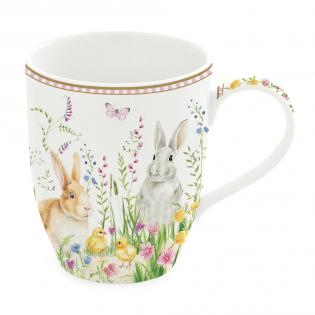 Easy Life Happy Easter Kubek porcelanowy 350ml wielkanocny