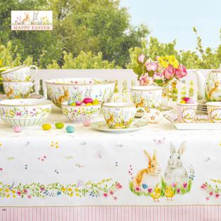 Easy Life Happy Easter Zestaw 2 filiżanek 240ml ze spodkiem