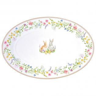 Easy Life Happy Easter Półmisek owalny 35x23.5cm wielkanocna z zajączkiem
