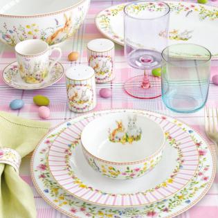 Easy Life Happy Easter Miska 23cm z zającami Wielkanoc