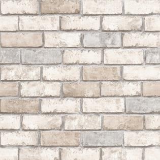 Tapeta ścienna Erismann 10135-2 cegła beżowo-szara