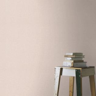 Tapeta ścienna Rasch Kids World 252828 strukturalna len różowa