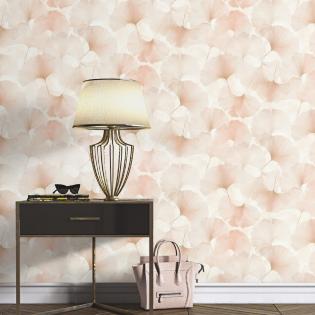 Tapeta ścienna Erismann Elysium 10470-05 liście miłorzęby brzoskwiniowe