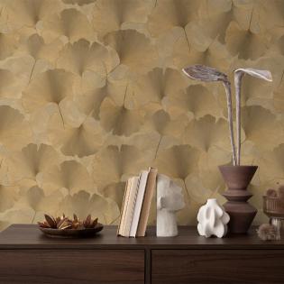 Tapeta ścienna Erismann Elysium 10470-30 miłorzęby złote