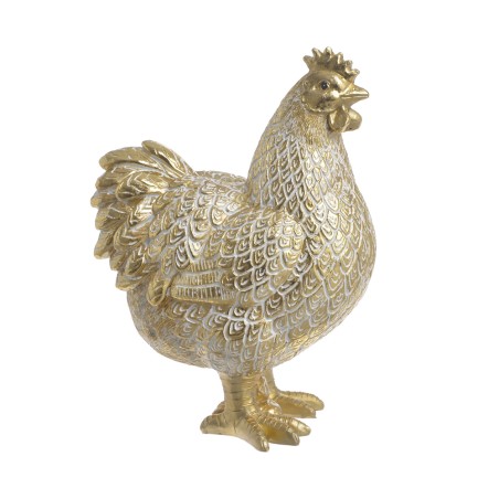 Figurka wielkanocna Kura złota 24cm