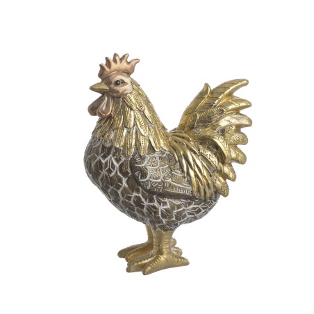 Figurka wielkanocna Kogut złoty 17cm