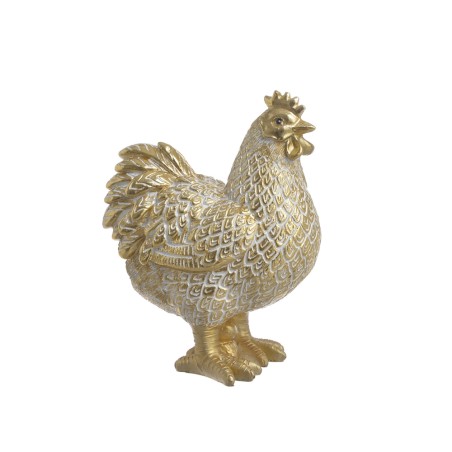 Figurka wielkanocna Kura złota 16cm