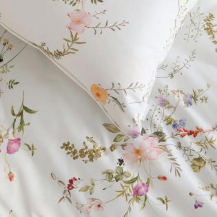 Pościel Estella Leoni 6622/985 mako interlock jersey delikatne romantyczne kwiaty