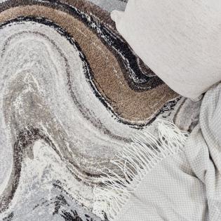 Dywan Ragolle Argentum  63436 9283 marmur brązowy