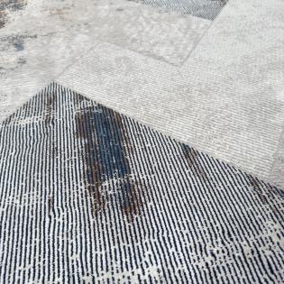 Dywan nowoczesny Exclusive 393 navy blue geometryczny