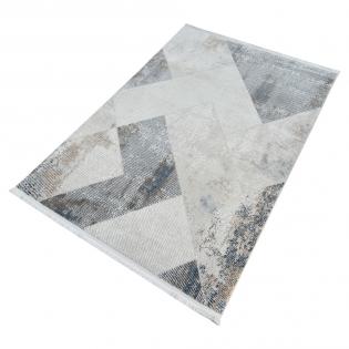 Dywan nowoczesny Exclusive 393 navy blue geometryczny