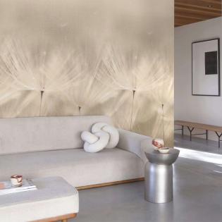 Tapeta mural Grandeco Orom 2 203801 dmuchawce 159x280cm