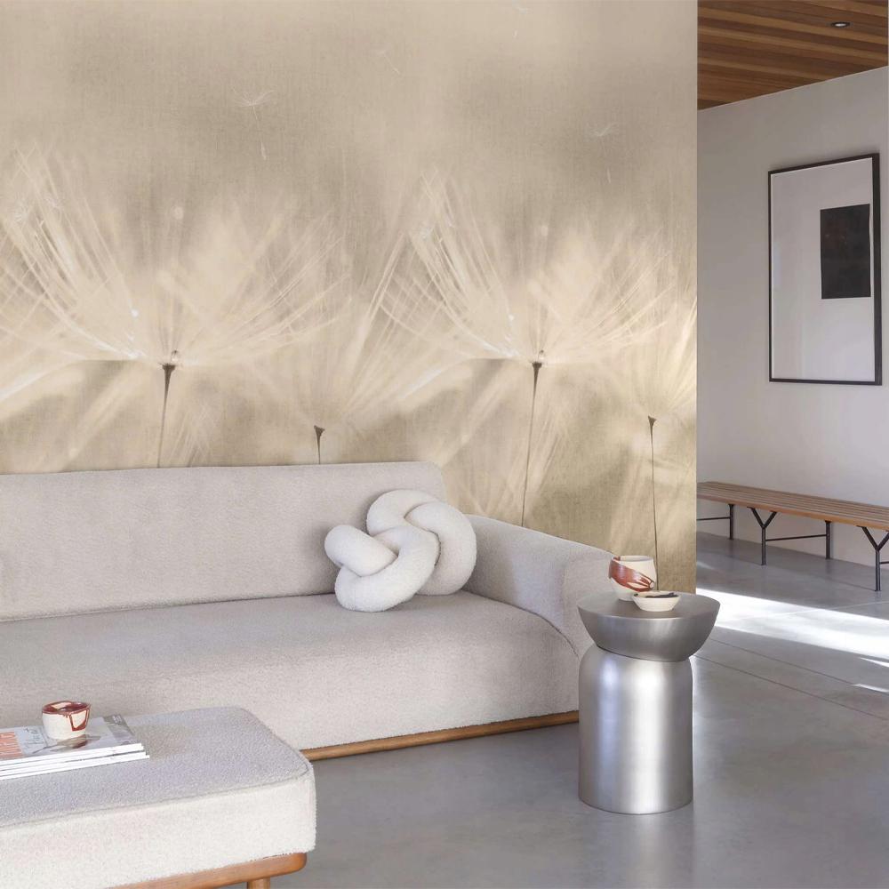 Tapeta mural Grandeco Orom 2 203801 dmuchawce 159x280cm