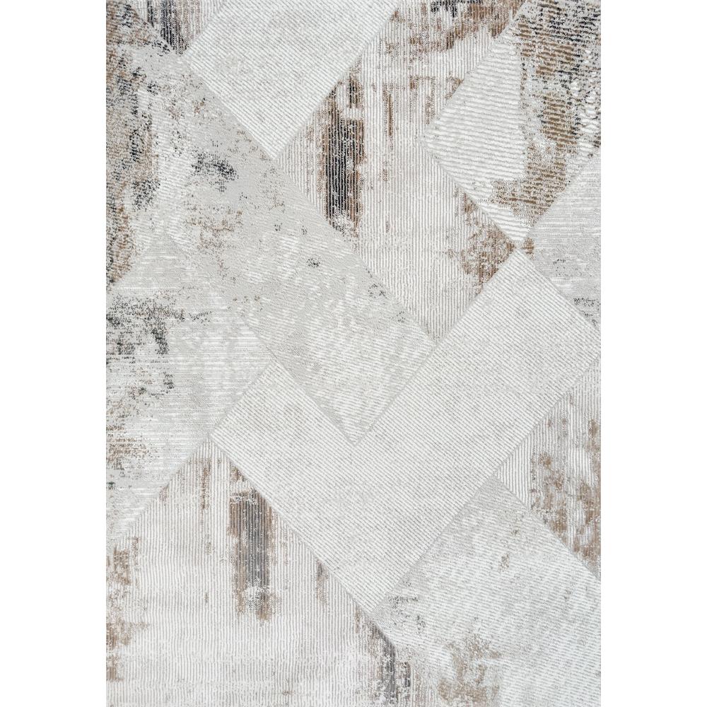 Dywan nowoczesny Exclusive 393 dark vizion gold geometryczny