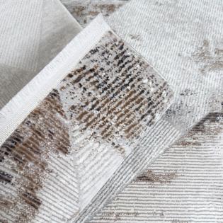 Dywan nowoczesny Exclusive 393 dark vizion gold geometryczny