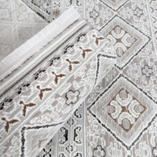 Dywan klasyczny Exclusive 461 dark vizion gold geometryczny