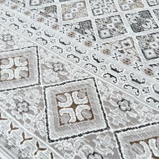 Dywan klasyczny Exclusive 461 dark vizion gold geometryczny