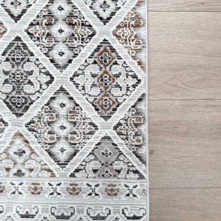 Dywan klasyczny Exclusive 461 dark vizion gold geometryczny