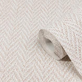 Tapeta ścienna VIP Line 3824-02 jodełka Loft brązowa