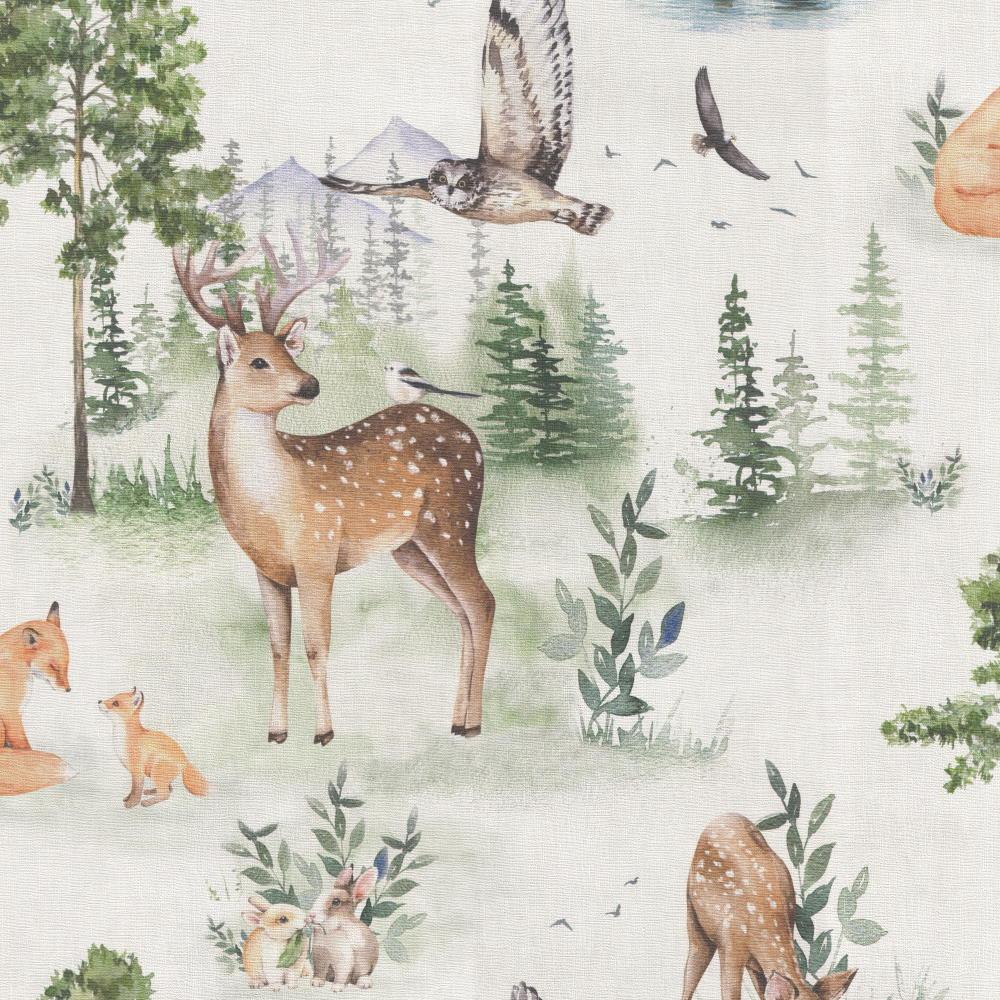 Tapeta ścienna AS Creation Mia and Paul 78690-1 dziecięca ze zwierzątkami na flizelinie