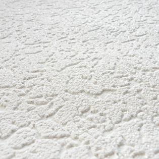 Tapeta ścienna Erismann 8203-1 baranek tynk biały z brokatem