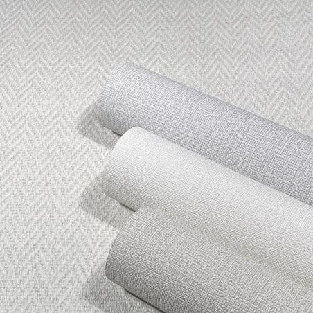 Tapeta ścienna Marburg Loft 59303 jodełka szara