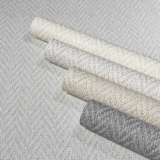 Tapeta ścienna Marburg Loft 59301 jodełka chłodny beżowy