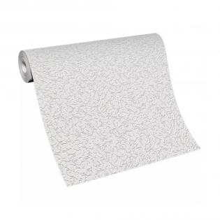 Tapeta ścienna Erismann 8203-15 baranek tynk szary z brokatem