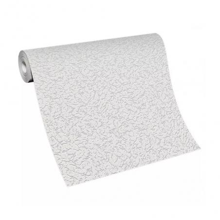 Tapeta ścienna Erismann 8203-15 baranek tynk szary z brokatem