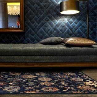 Dywan Wełniany Dywilan Superior Latica Navy