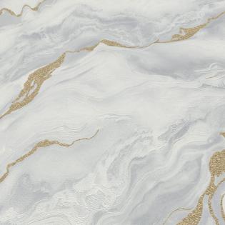 Tapeta ścienna Erismann Elle decoration 4 10447-31 marmur biały złoty