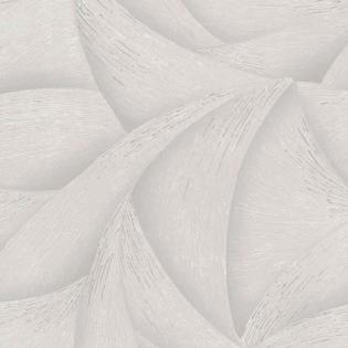 Tapeta ścienna Marburg Ritus 35501 geometryczna fale perłowa szara