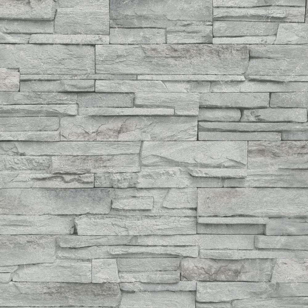 Tapeta ścienna Erismann 10395-31 imitacja kamień szary