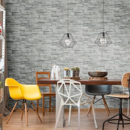 Tapeta ścienna Erismann 10395-31 imitacja kamień szary