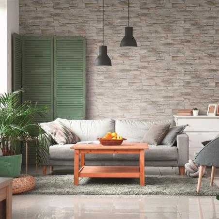 Tapeta ścienna Erismann 10395-02 imitacja kamień beżowy