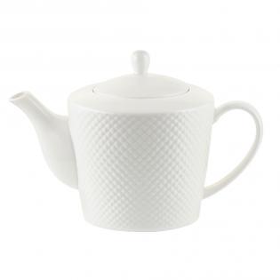 Bari white Dzbanek do herbaty 1,3L porcelana kostna
