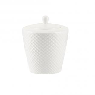 Bari White Cukiernica porcelana kostna