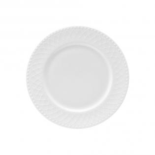 Villa Italia Roma White Komplet talerzy dla 6 osób 18 elementów