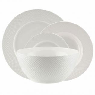 Villa Italia Bari White Serwis obiadowy dla 6 osób 20 elementów