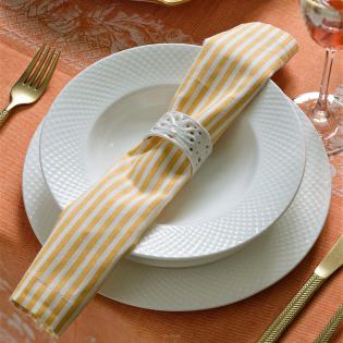 Villa Italia Bari White Serwis obiadowy dla 6 osób 20 elementów