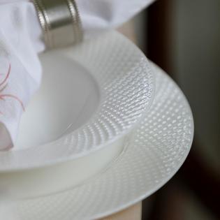 Villa Italia Bari White Serwis obiadowy dla 6 osób 20 elementów