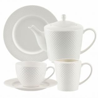 Villa Italia Bari White Serwis do kawy dla 6 osób 21 elementów