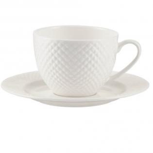 Villa Italia Bari White Serwis do kawy dla 6 osób 21 elementów