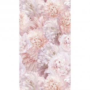 Tapeta mural Grandeco Orom 2 A77501 kwiaty piwonie różowe XXL 159x280cm